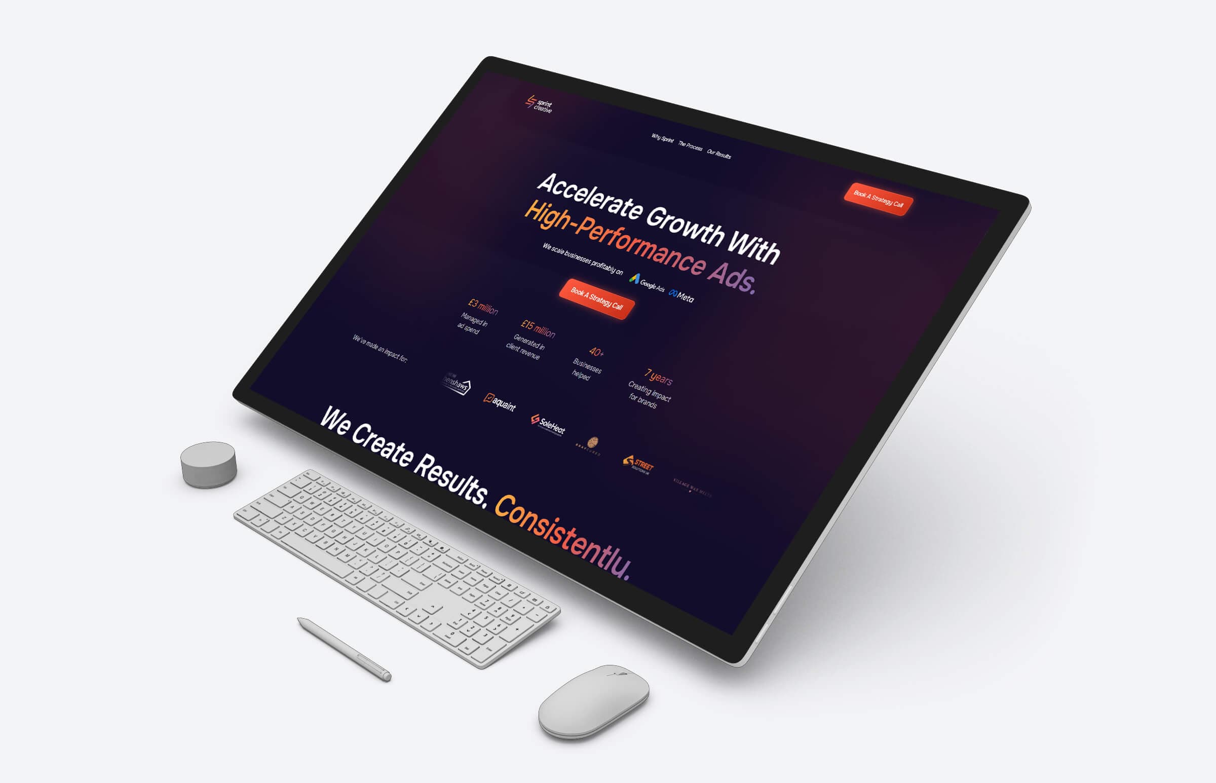 Prototype Design, Webflow Development